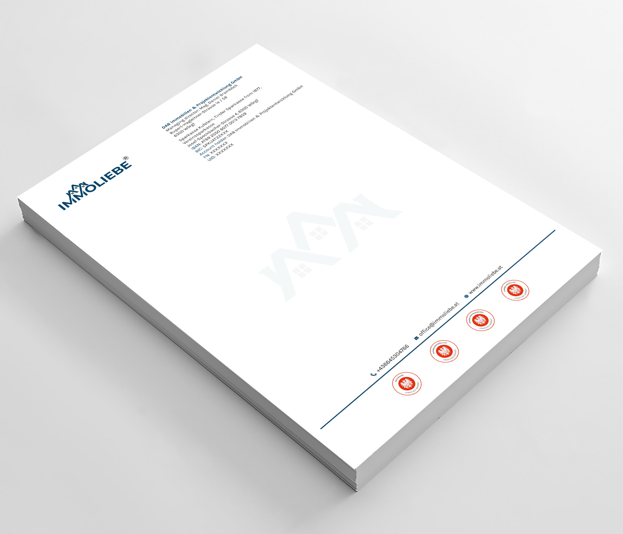Letterhead Design by Krishno for this project | Design #26531518