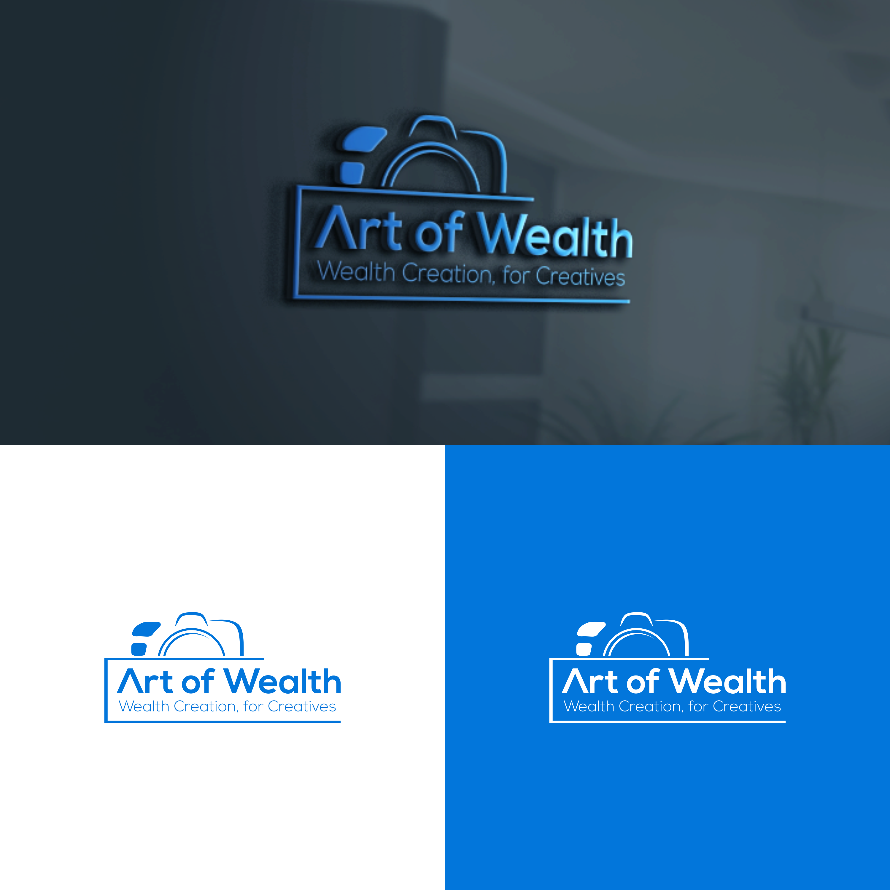Logo Design by Gambar Drips for Art of Wealth | Design #26498688
