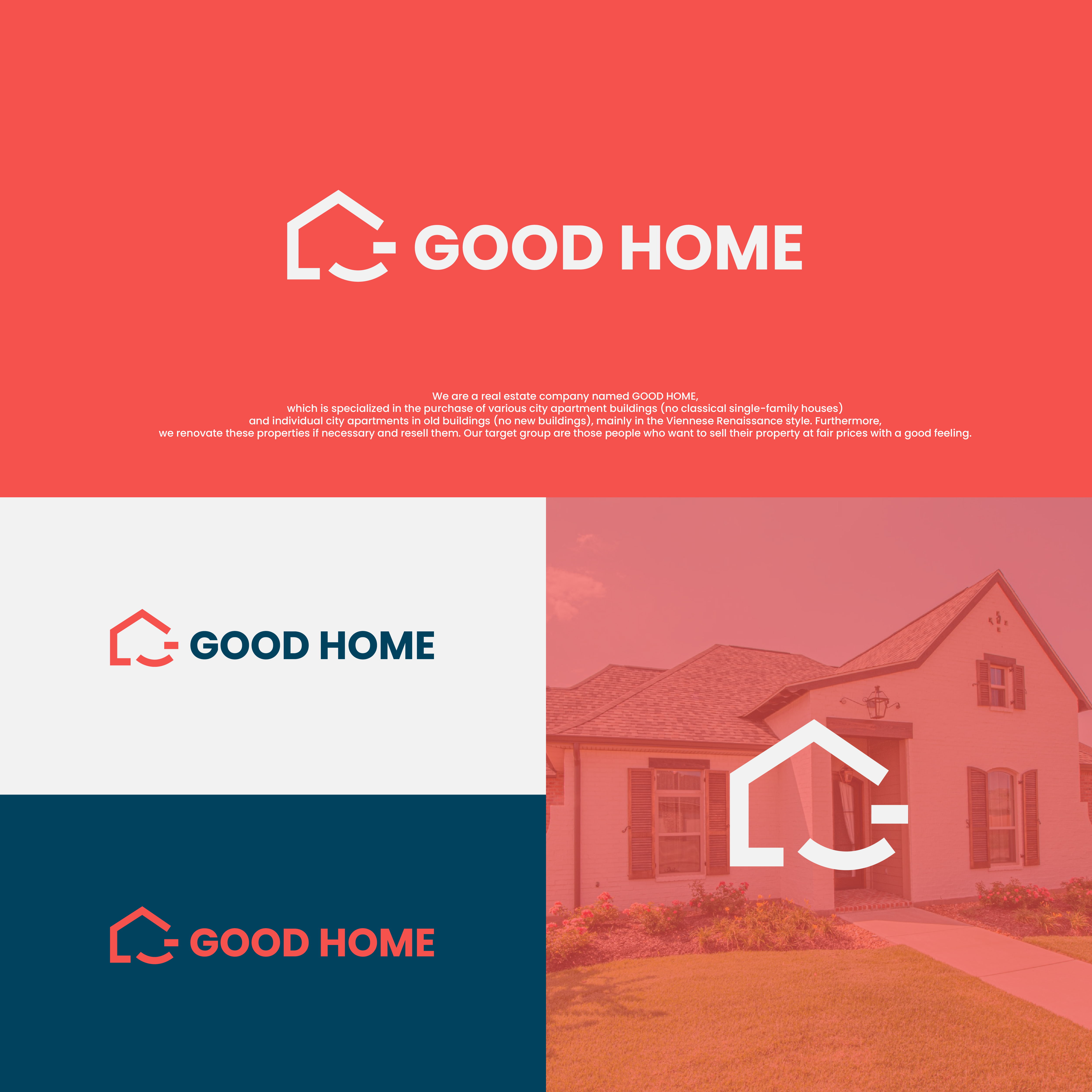 Logo Design by A.R.D.P for Good Home GmbH | Design #26507607