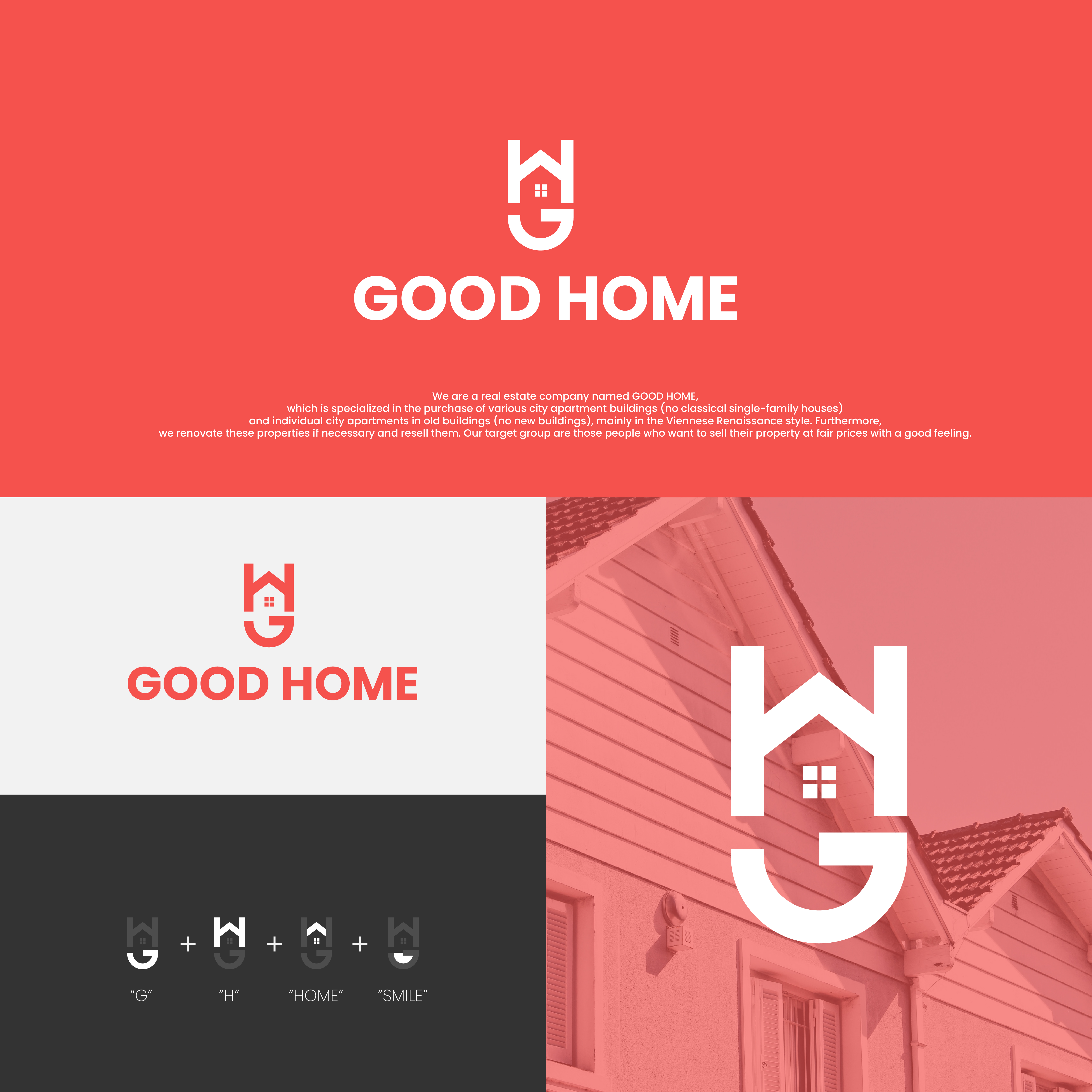 Logo Design by A.R.D.P for Good Home GmbH | Design #26510275