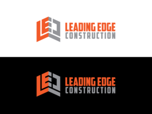 Leading Edge Construction | Logo Design by designA78