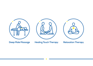 Massage business needs 3 illustrated icons designed | Diseño Con Ilustración por ammar_ed
