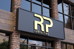 Update - RP Consulting - emphasis on the RP which is my initials. | Logo Design by makerlogoz