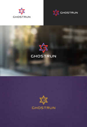 Ghostrun | Logo Design by Paperfox Designs