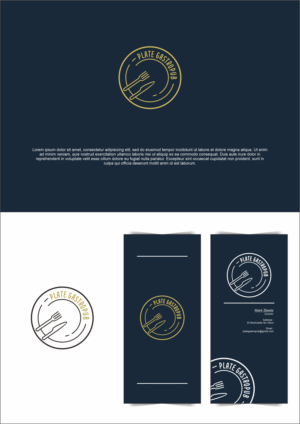 Plate Gastropub | Logo Design by Dickythx16