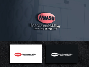 MMSU or MacMIller Service U or MacDonald Miller Service University | Logo Design by ArtSamurai