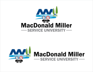 MMSU or MacMIller Service U or MacDonald Miller Service University | Logo Design by BNdesigner