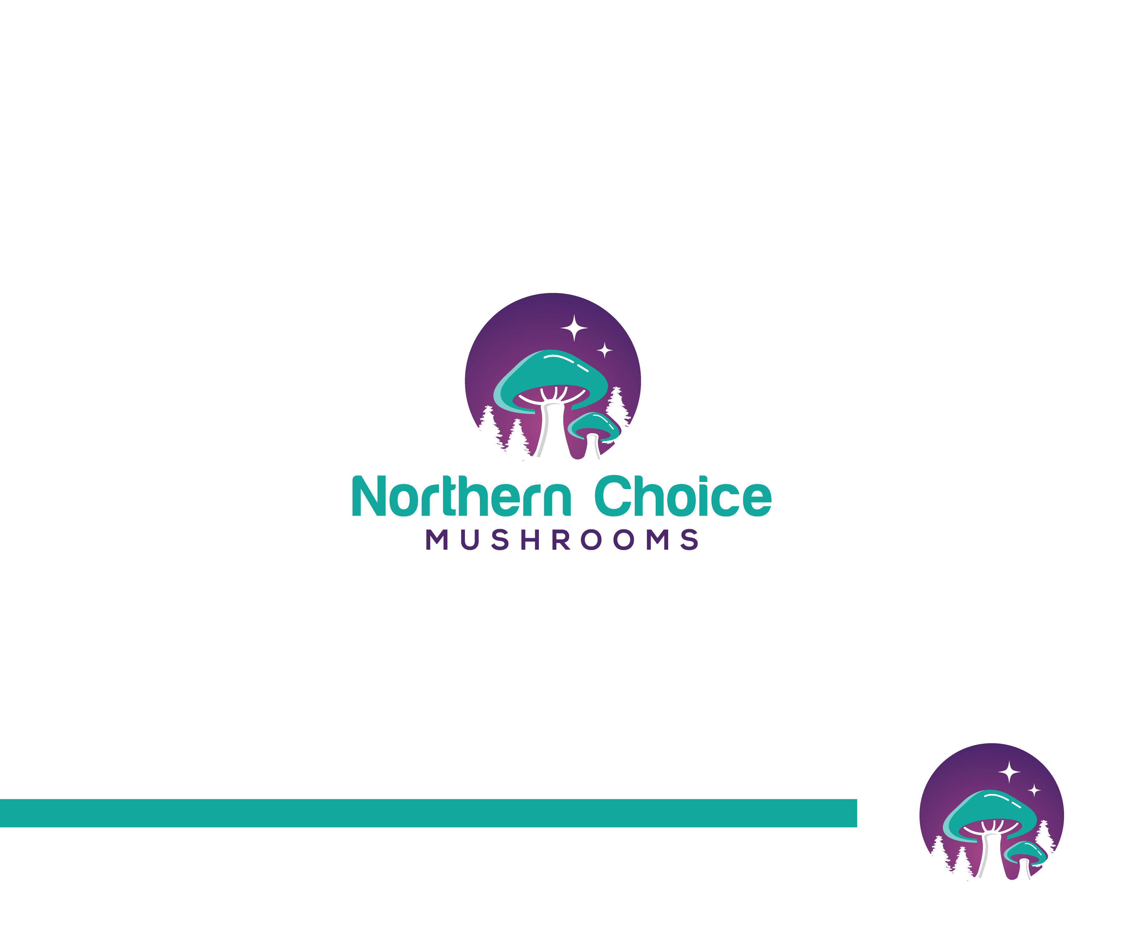Diseño de Logo por Fat Bat Man para Northern Choice Mushrooms | Diseño #26505541