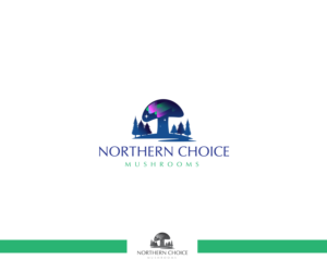 Northern Choice Mushrooms | Logo Design by ecorokerz