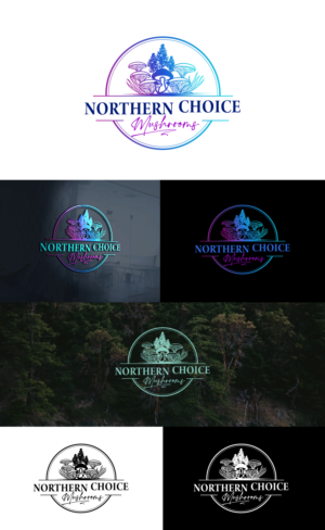 Northern Choice Mushrooms | Logo Design by ZeneFashions