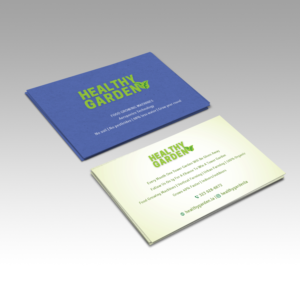 Healthy Garden LLC business card | Visitenkarten-Design von Creative Jiniya