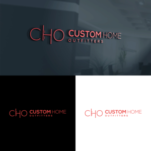 Custom Home Outfitters | Logo Design by ZiangArt_Studio