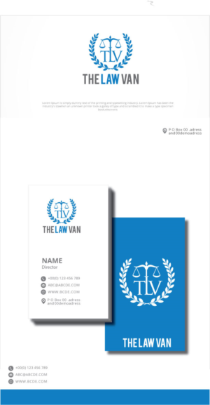 Car Wrap-Design von graphicevolution für The Law Van | Design: #26506371