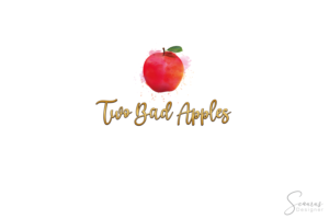 Two Bad Apples | Logo Design by InkThink by Scaurus