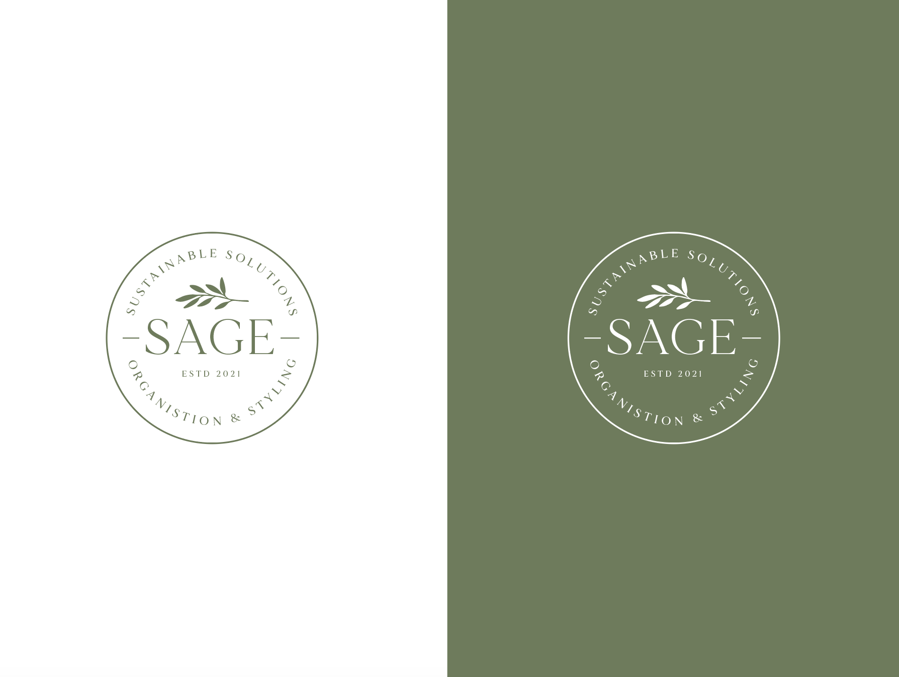 Logo Design by wonderland for Sage Organisation & Styling | Design #26507778