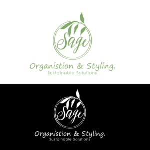 Logo Design by GODDREAMCREATION for Sage Organisation & Styling | Design #26504499