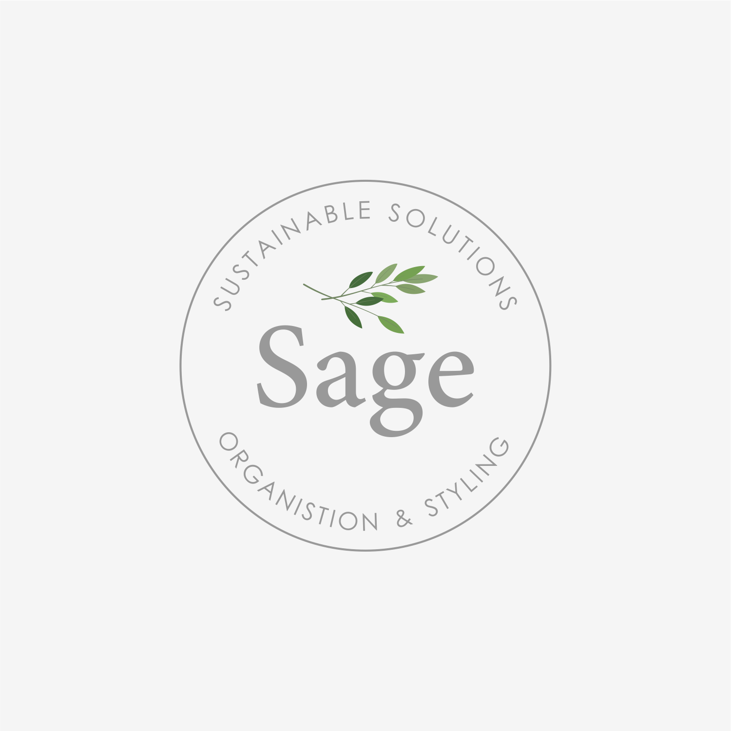 Logo Design by ThiagoB for Sage Organisation & Styling | Design #26523556