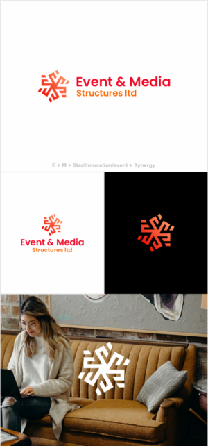 Logo Design by Naavyd for event & media structures ltd  | Design: #26537755