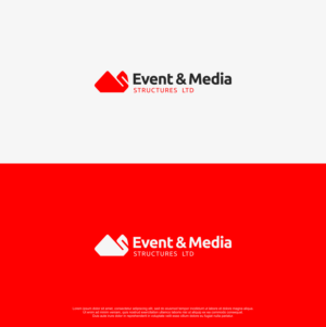 Logo Design by RickyThuo for event & media structures ltd  | Design #26542514