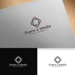 Event & Media Structures ltd | Logo Design by DesignDUO