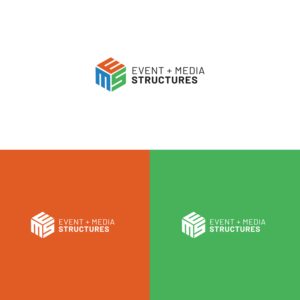 Event & Media Structures ltd | Logo Design by Matt Bradshaw