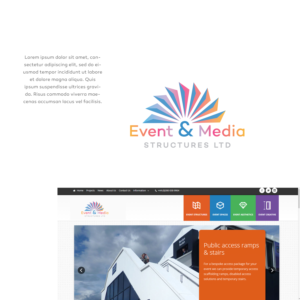 Design de Logo par vramar.roy pour event & media structures ltd  | Design : #26508777