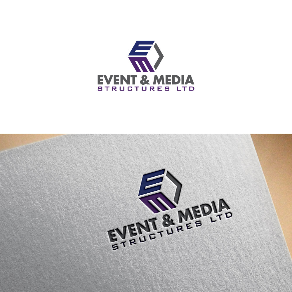 Design de Logo par Trident pour event & media structures ltd  | Design #26511685