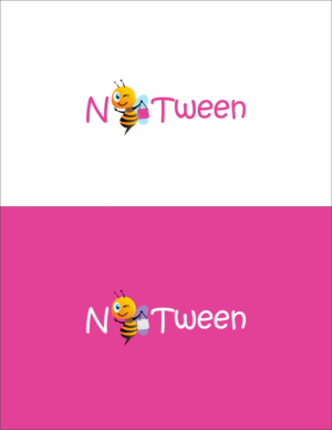 N (pic of a bee) Tween | Logo Design by Dickythx16