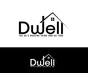 "Dwell"; "The UK's housing think-and-do tank" | Logo Design by makerlogoz