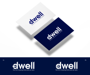 "Dwell"; "The UK's housing think-and-do tank" | Logo Design by Vetroff