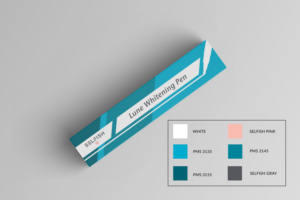 Whitening Pen artwork design | Diseño de Empaque por Javelin Studio