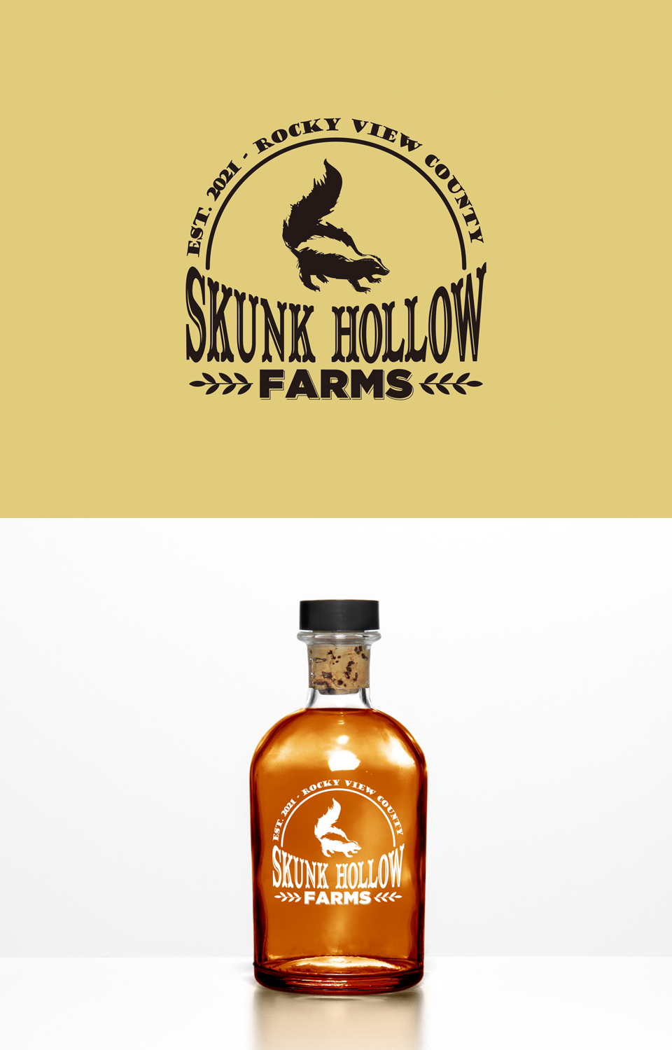 Logo Design by yganess for Skunk Hollow Farms | Design #26515627
