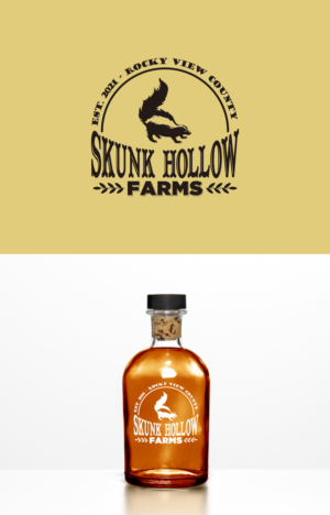 Logo Design by yganess for Skunk Hollow Farms | Design: #26515627