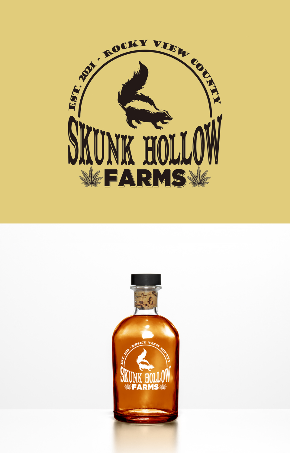 Logo Design by yganess for Skunk Hollow Farms | Design #26515984
