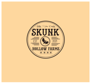 Logo Design by angelonyamu for Skunk Hollow Farms | Design: #26522621