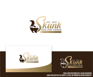 Logo Design by alvinnavarra for Skunk Hollow Farms | Design: #26530057