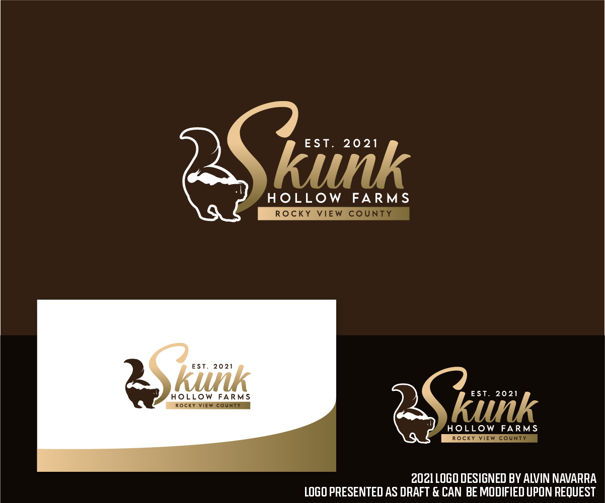 Logo Design by alvinnavarra for Skunk Hollow Farms | Design #26530063