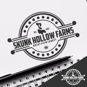 Logo Design by Gerald Design 3 for Skunk Hollow Farms | Design: #26521463