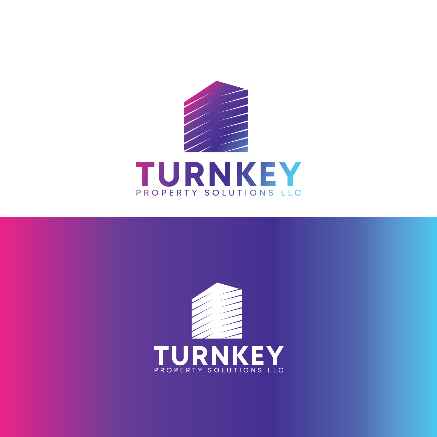 Logo Design by Maxo-Biz for Turnkey Property Solutions LLC | Design #26511044