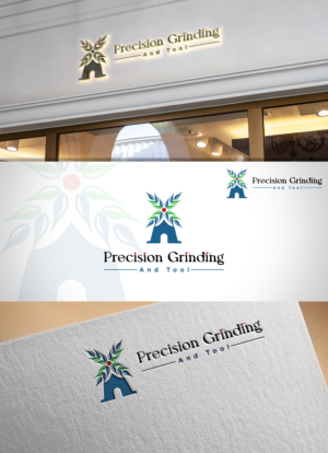 Precision Grinding and Tool | Logo Design by Blessing Angel