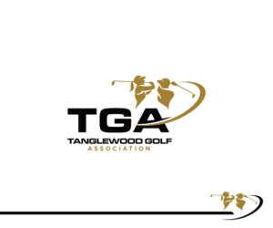 Tanglewood Golf Association, Sebring Florida and somewhere in large letters TGA | Diseño de Logo por ecorokerz