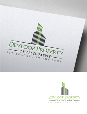 Devloop Property Development - fast tracked in the loop | Logo Design by HEAVEN ART