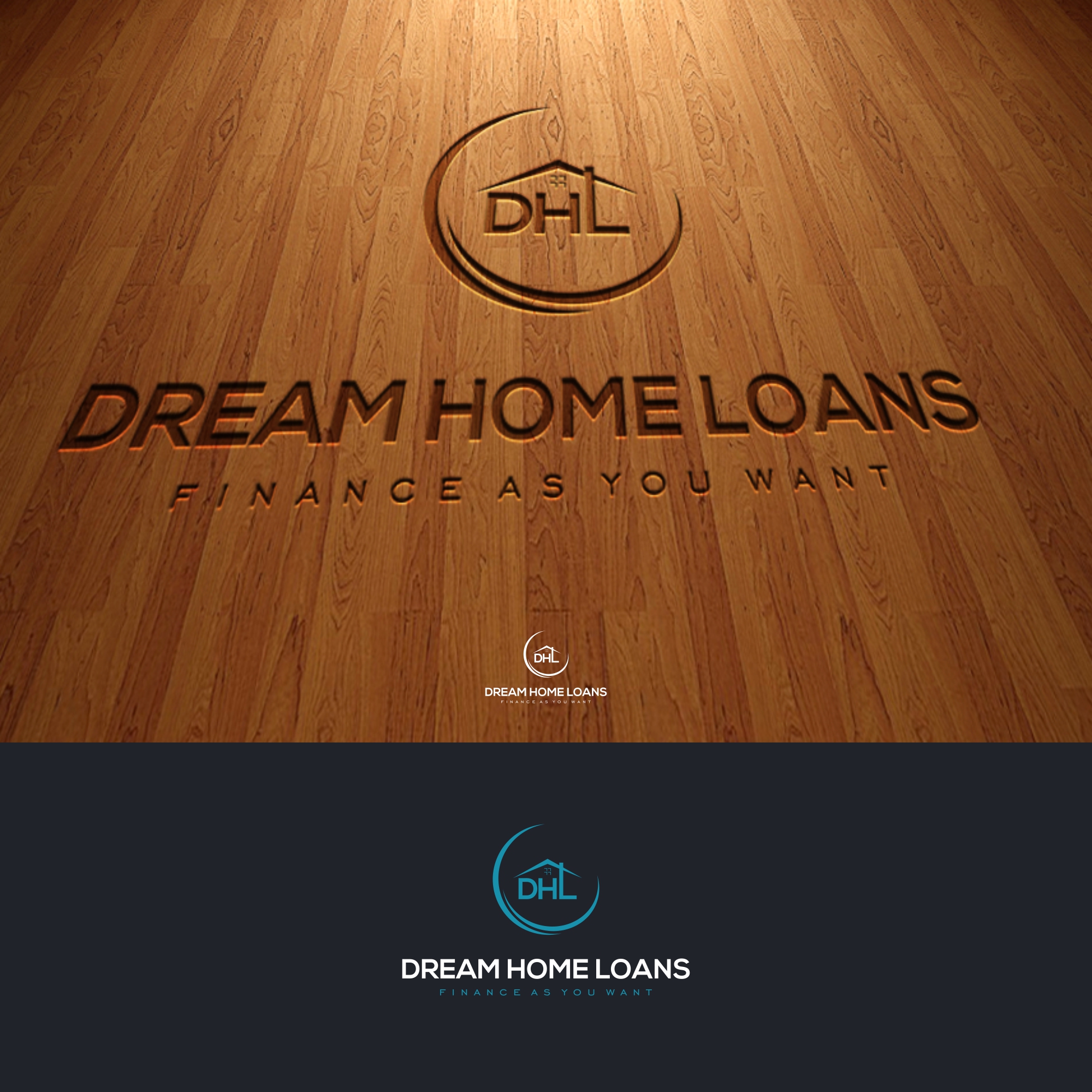 Logo Design by emaviolar7 for DREAM HOME LOANS | Design #26510635