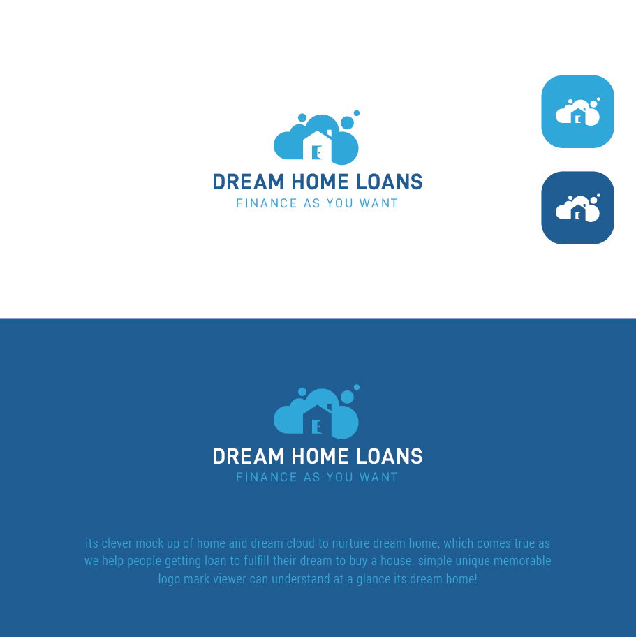 Logo-Design von nandkumar für DREAM HOME LOANS | Design #26513582