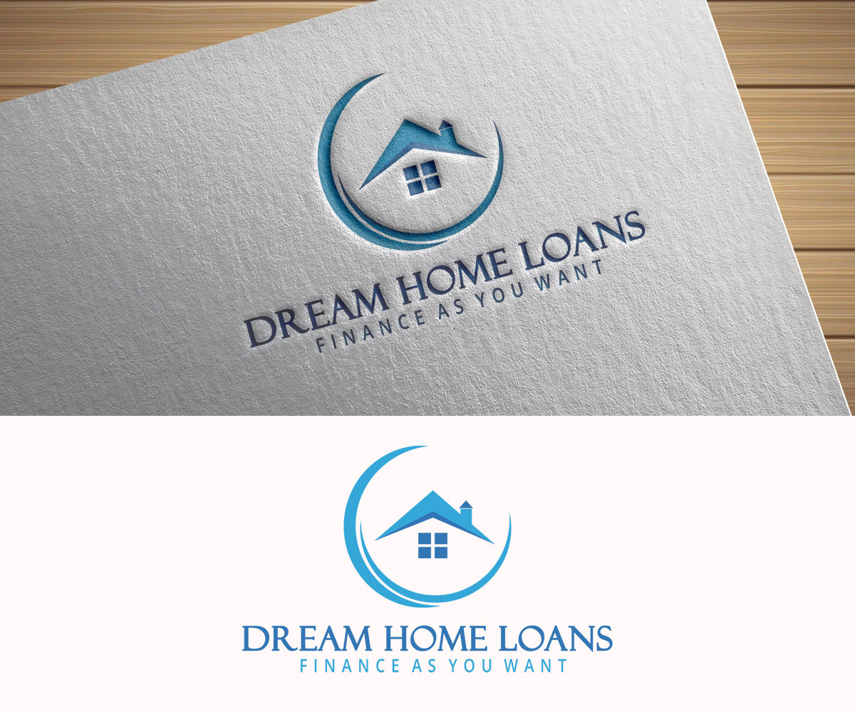 Logo-Design von CreativeFeather für DREAM HOME LOANS | Design #26514826