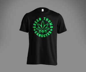 GREEN THUMB GANGSTERS MERCH DESIGN | Diseño de Camiseta por Andi Yan
