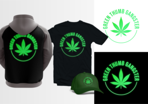 GREEN THUMB GANGSTERS MERCH DESIGN | Diseño de Camiseta por ammar_ed