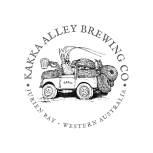 Kakka Alley Brewing Co  - Jurien Bay - Western Australia | Logo Design by Jennifer©