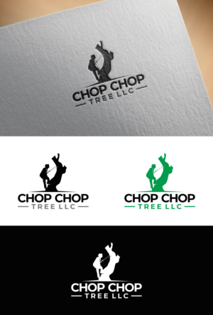 The company name is: Chop Chop Tree LLC | Logo Design by marzuq