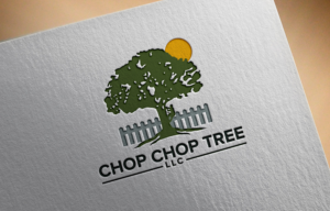 The company name is: Chop Chop Tree LLC | Logo Design by 4tech services